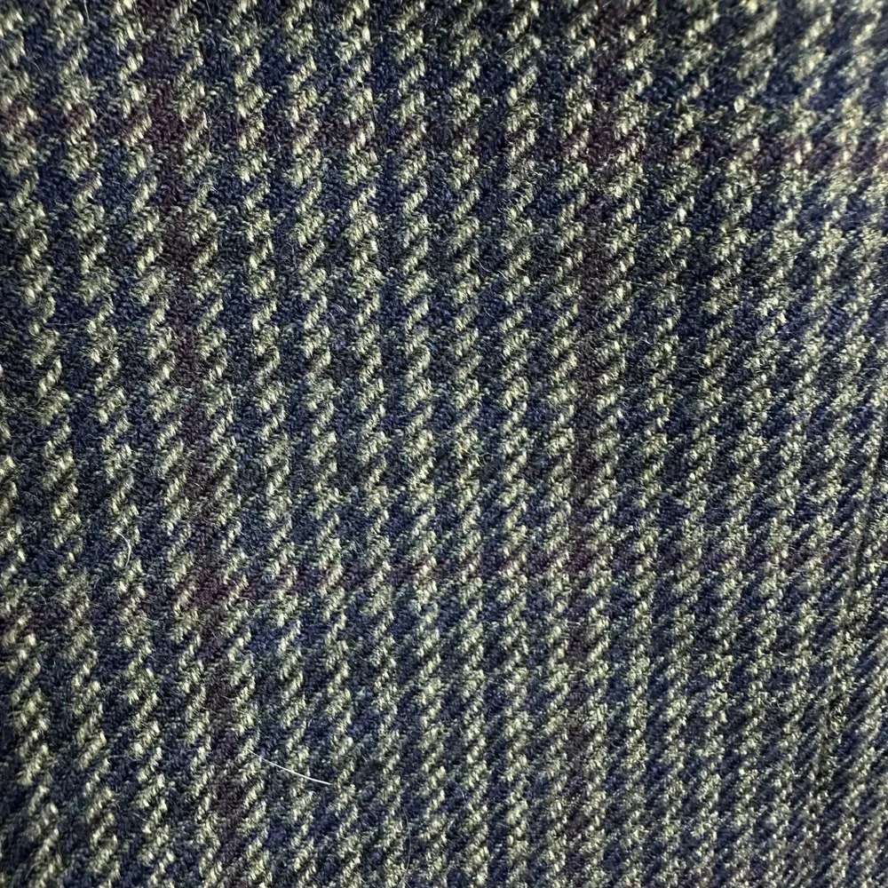 Lauren Ralph Lauren Mens 46L Wool Blazer‎ Brown Houndstooth Sport Coat 2-Button
